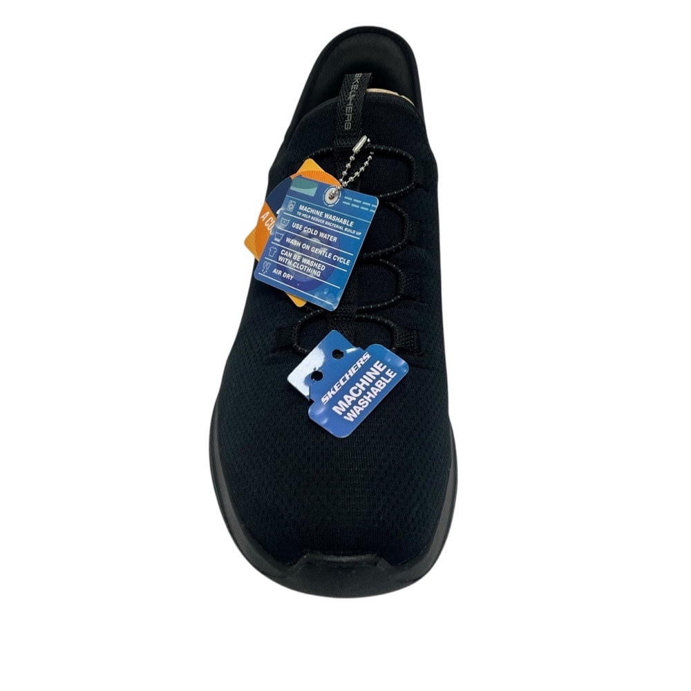 Skechers NEW Ultra Flex Right Away Mens Black Hands Free Slip in Sneakers - Picture 2 of 7
